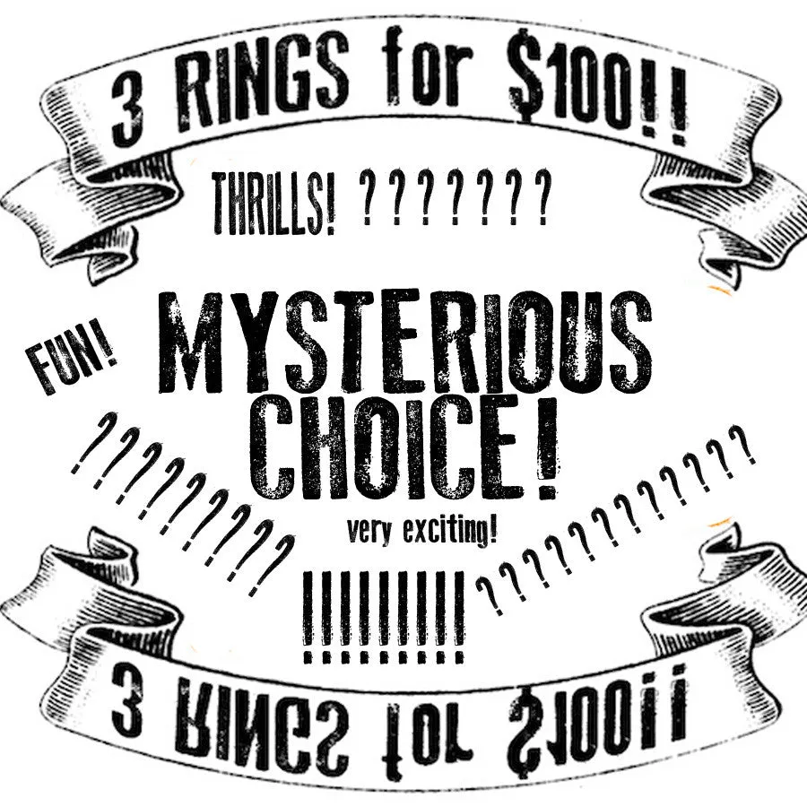 3 FOR 100 MYSTERY PACK!