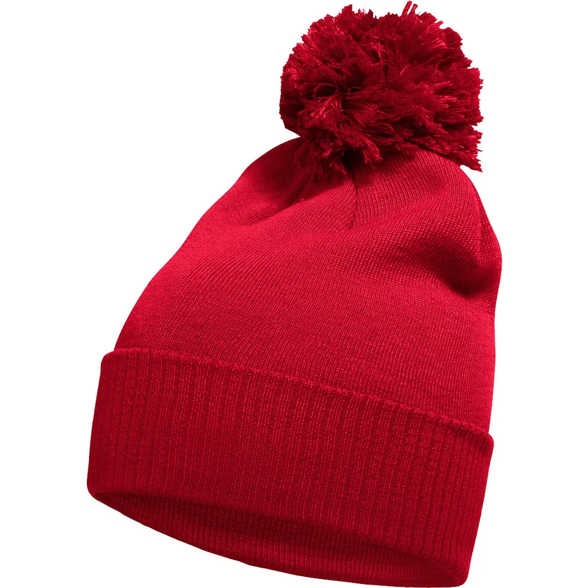 adidas Unisex Solid Cupped Pom Beanie