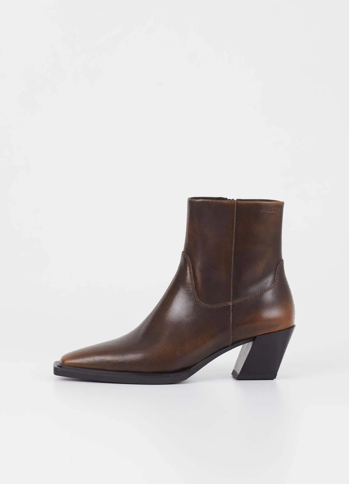 ALINA SHORT BOOT - Brown