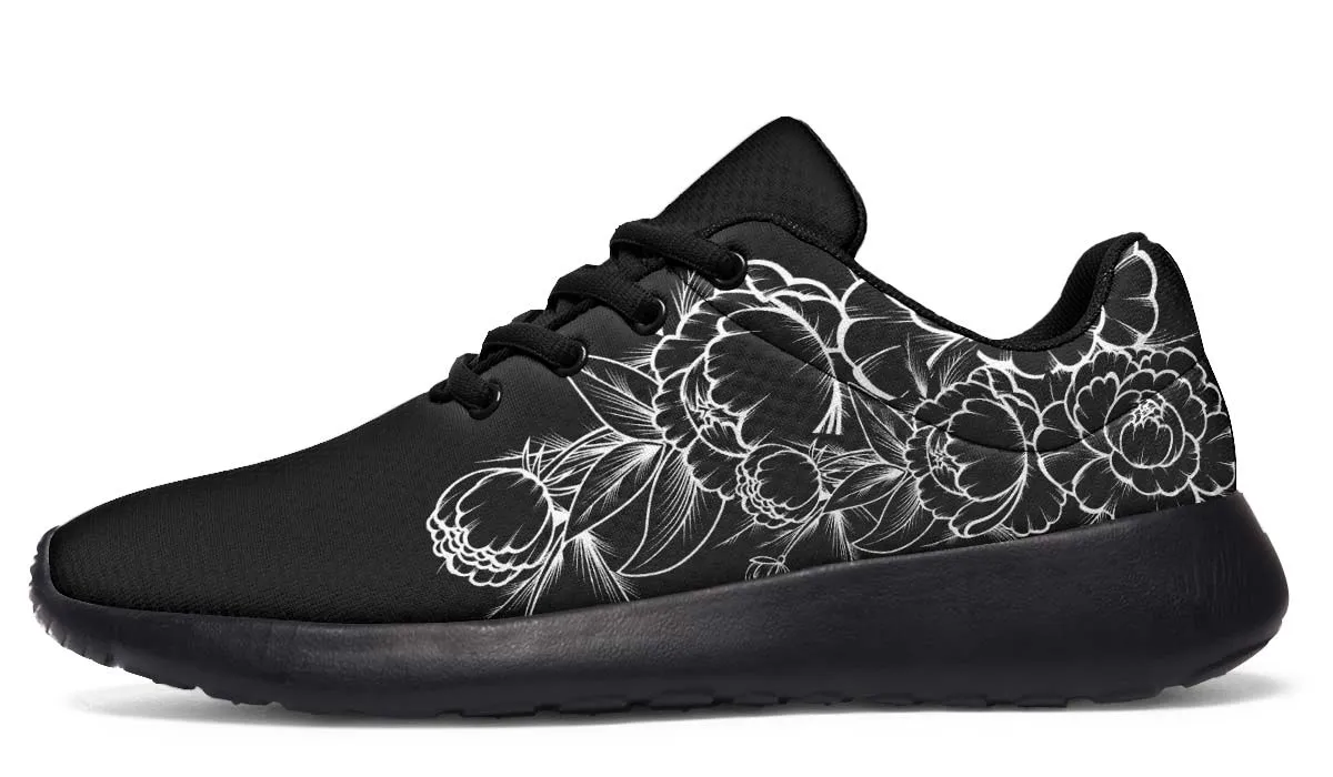 Black And White Flowers