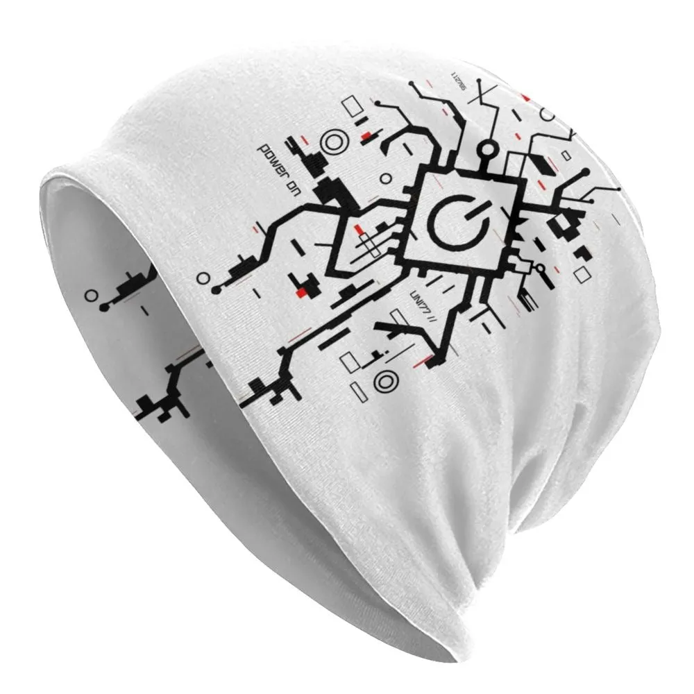 Black and White Techwear Beanie