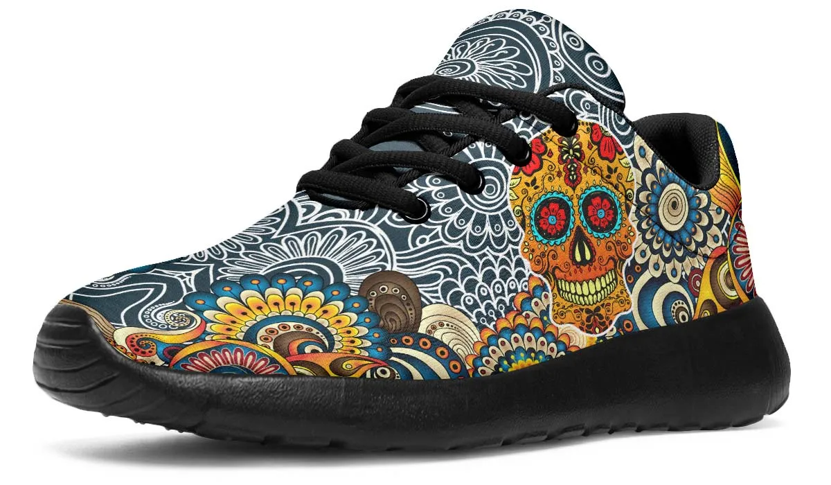 Blue Skull And Mandala