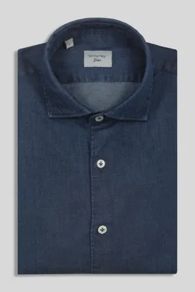Camicia denim intenso
