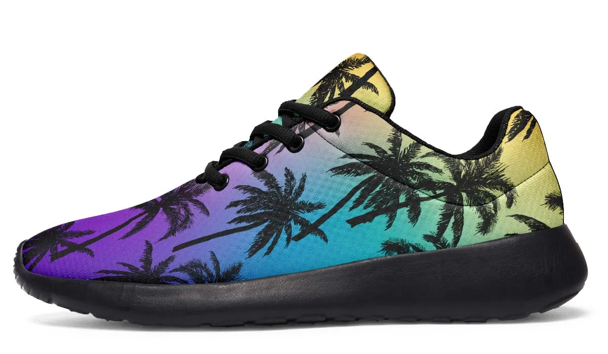 Chilling With Colors Palm Trees