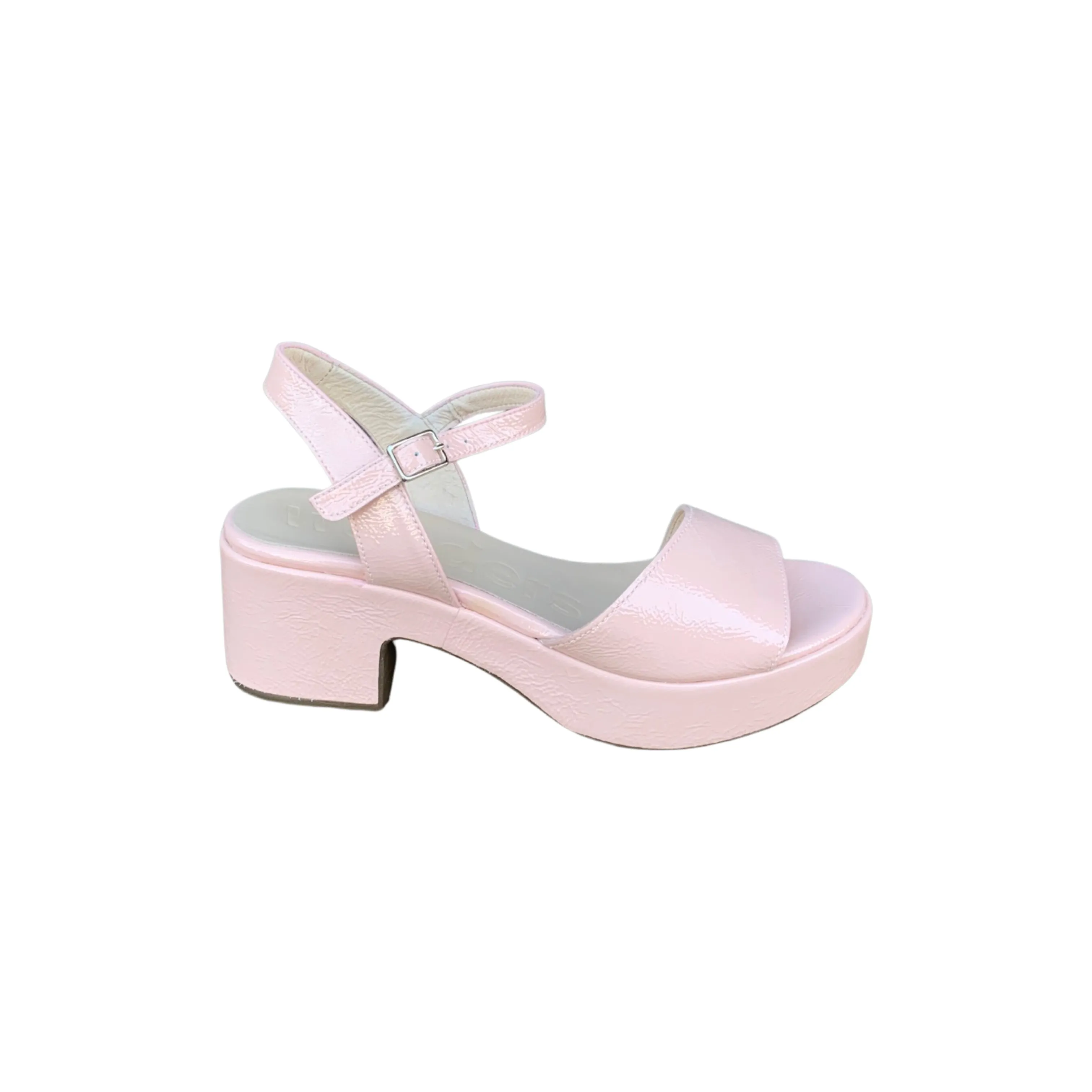 D8802 Soft Pink Block Heel