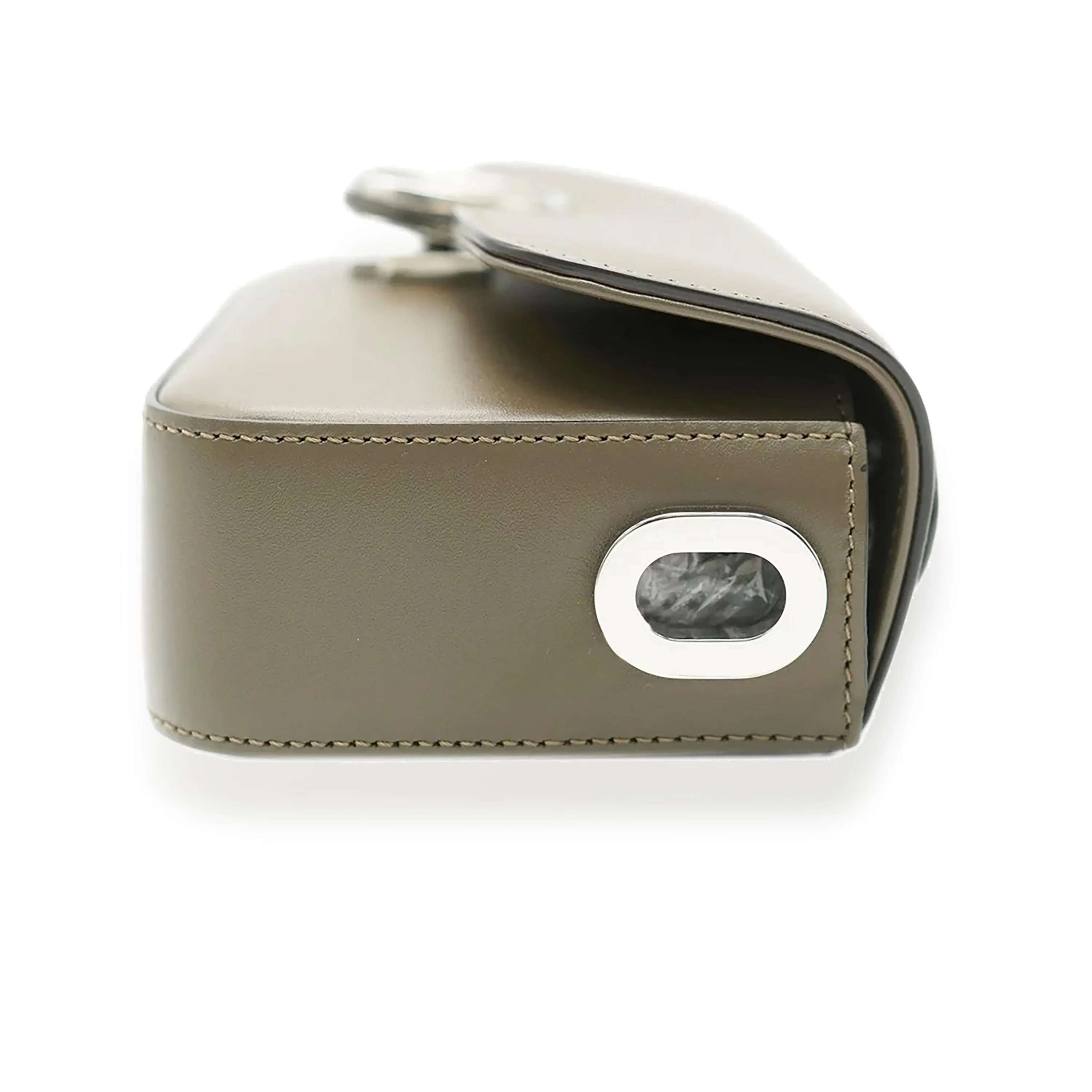 Dark Green Smooth Calfskin Mini Petite GG Bag