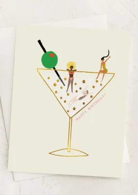 Drinks On Us Birthday Card