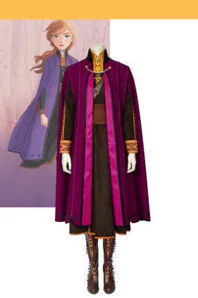 Frozen 2 Anna Cosplay Costume