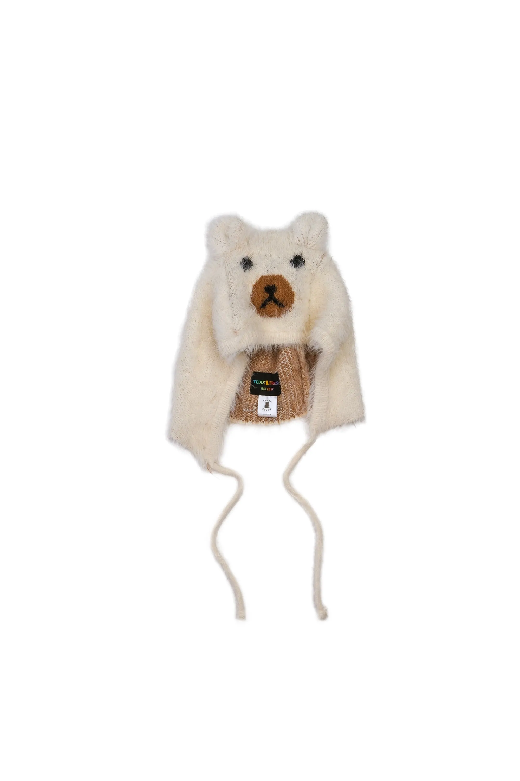 Fuzzy Bear Ear Bonnet