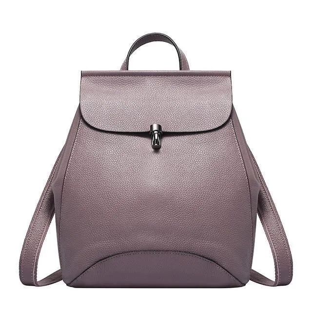 Genuine Leather Women Backpacks Collection
