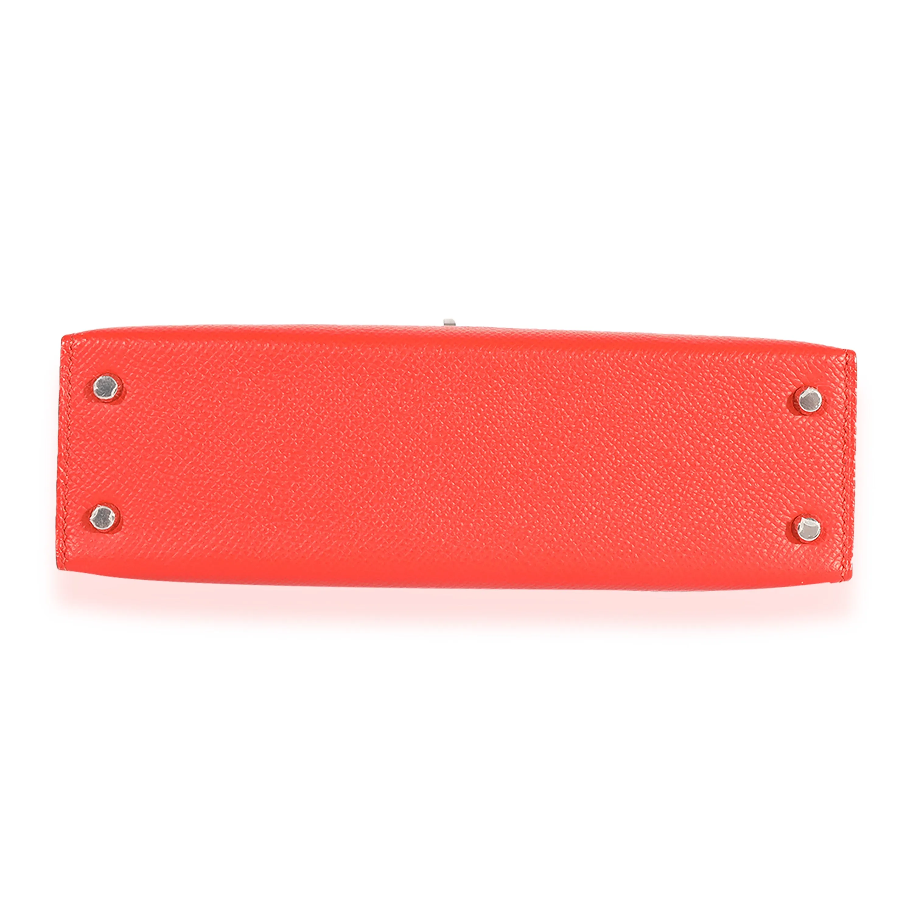 Hermès Capucines Epsom Mini Kelly 20 II PHW