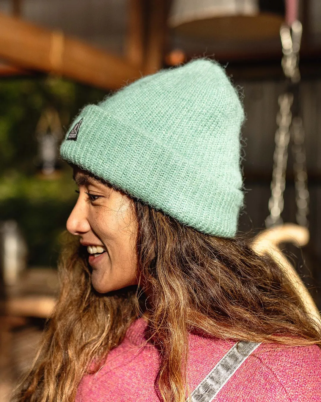 High Tide Double Layered Beanie - Delphinium Blue