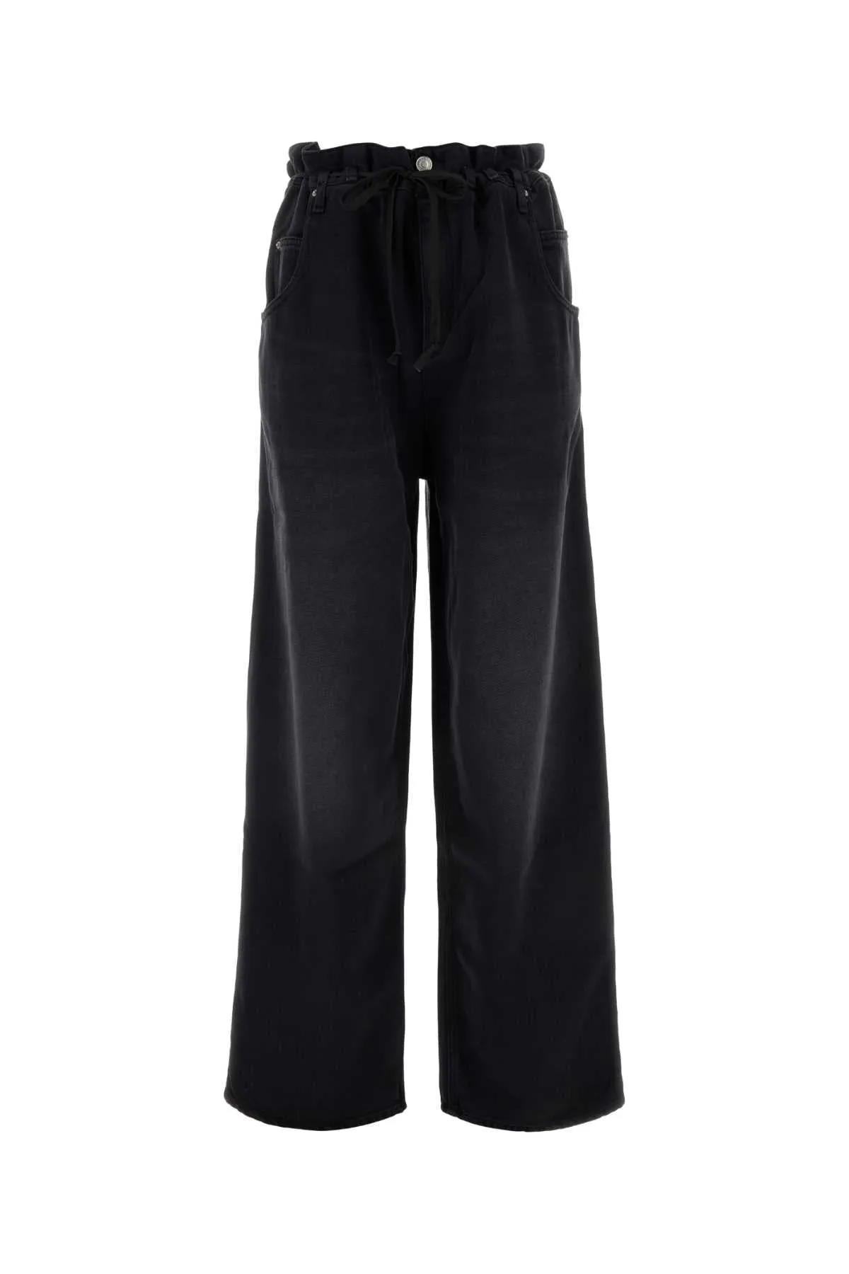 Isabel Marant Black Denim Jordy Baggy Jeans