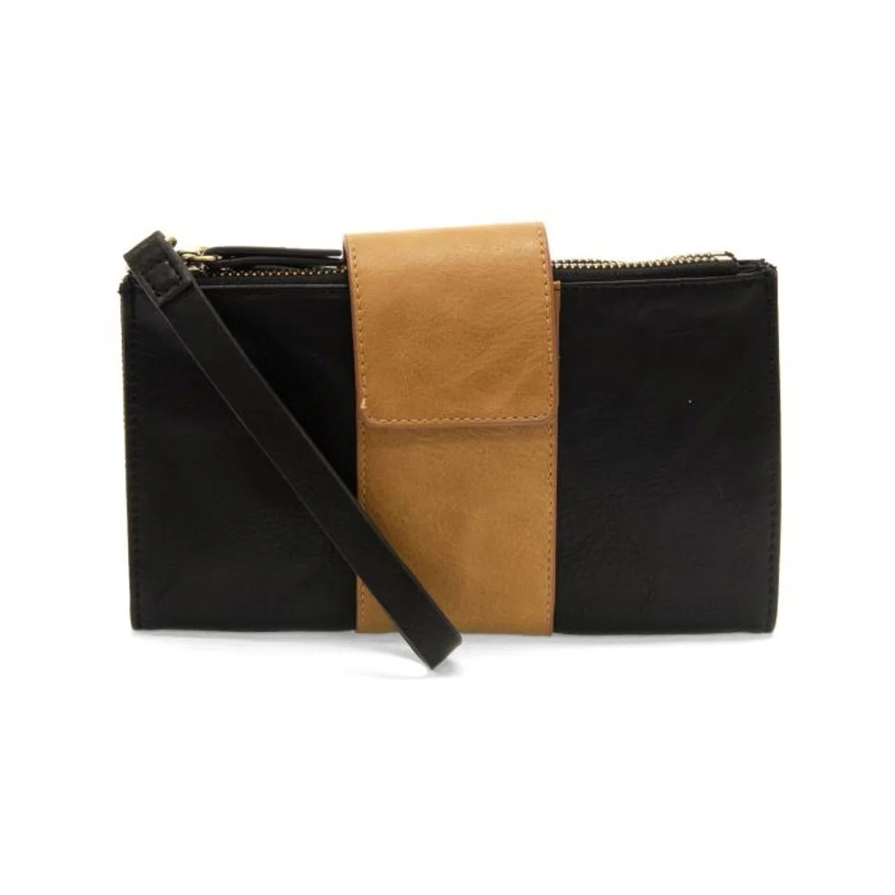 JOY CAMRYN COLORBLOCK WALLET BLACK/ALMOND