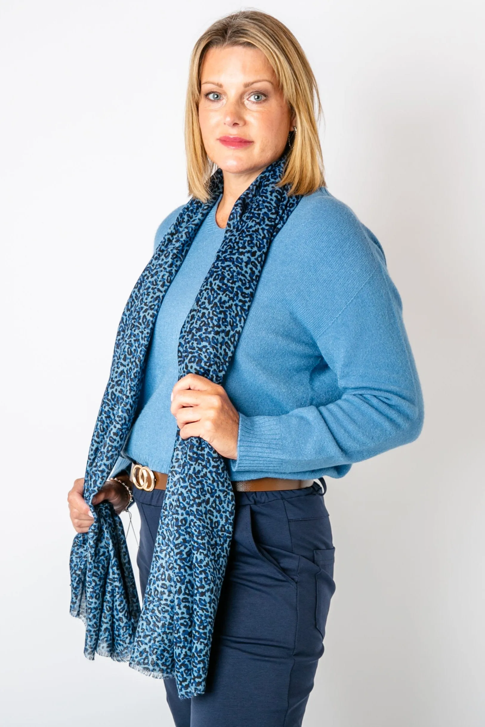 Leopard Print Scarf