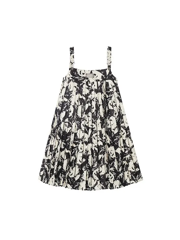 Loose Pleat Doll Sling Skirt