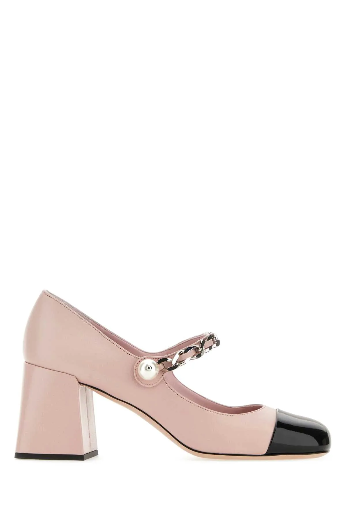 Miu Miu Pink Leather Pumps