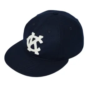 SANDLOT | KANSAS CITY 1948 MONARCHS  WOOL VINTAGE FLATBILL HAT - BLACK