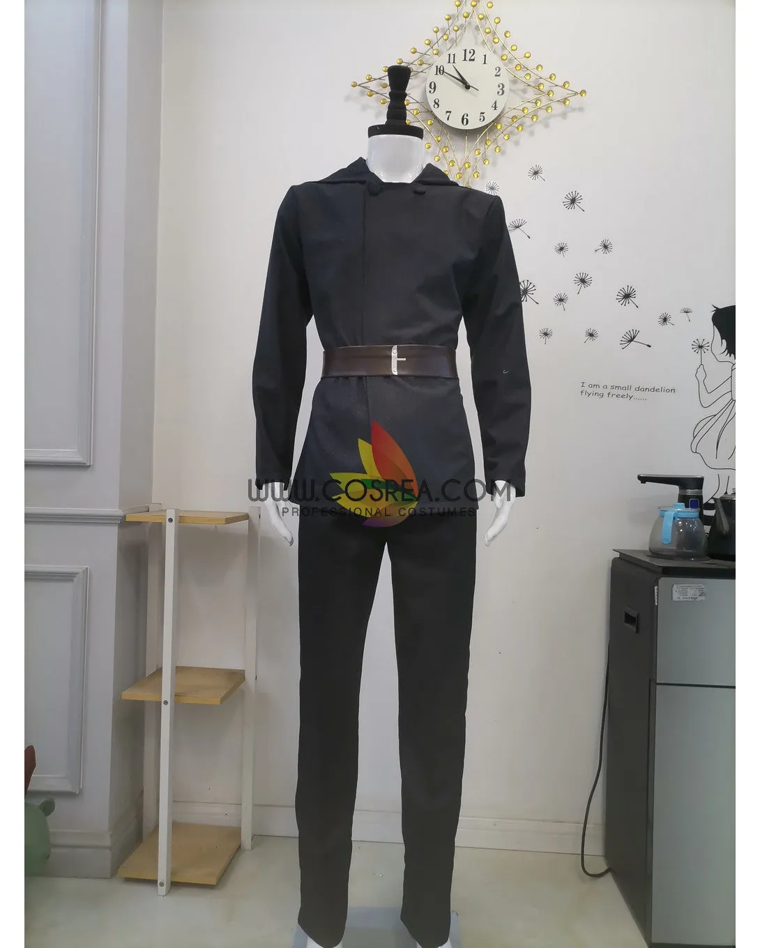 Star Wars Last Jedi Luke Skywalker Ahch To Island PU Leather Cosplay Costume