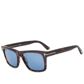Tom Ford Buckley 02 SunglassesDark Havana & Blue