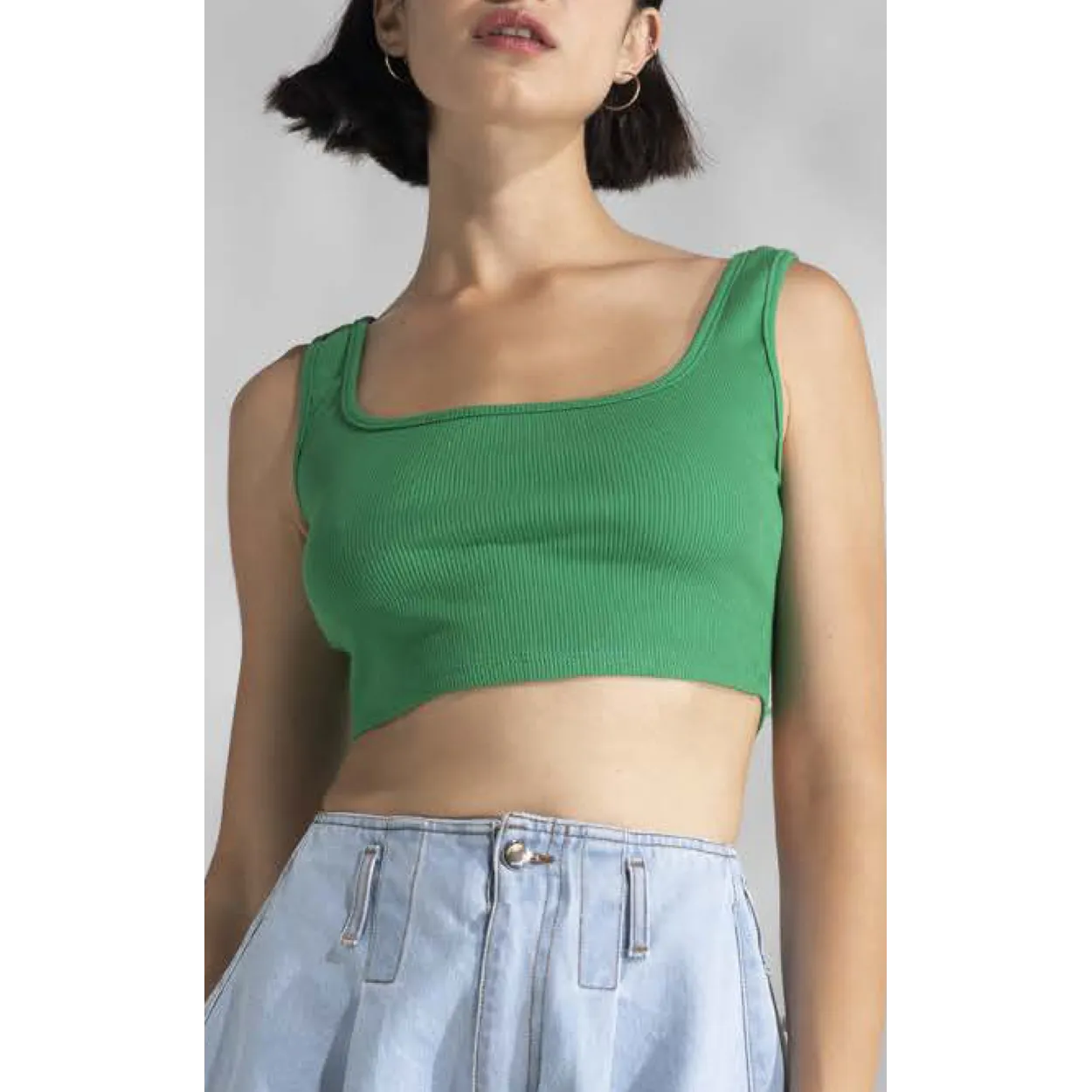 TOP IN LYCRA GIULIA N COUTURE VERDE